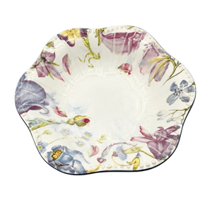 Tigela De Cerâmica Média Romantic Flowers - Scalla