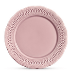 Prato De Ceramica Raso Romantic Rosa - Scalla