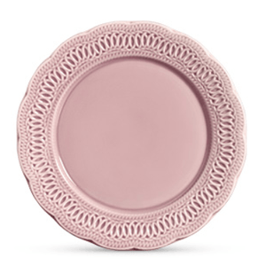 Prato De Cerâmica Raso Romantic Rosa - Scalla