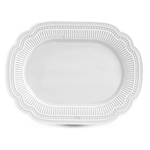 Travessa De Ceramica 40cm Branca - Scalla