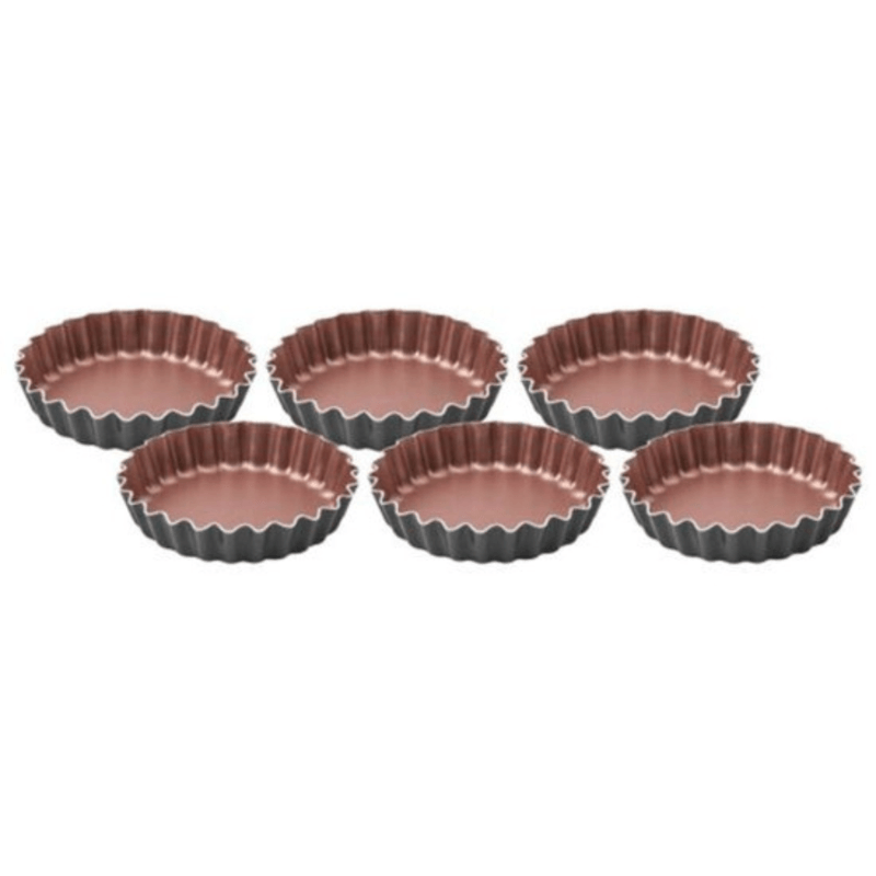 Conjunto de Forma para Tortinha Vermont em Aluminio - TRAMONTINA